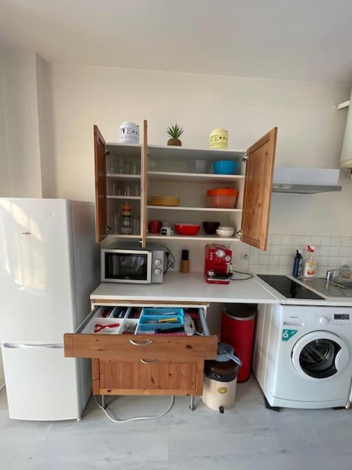 Appartement Calme Et Lumineux - Parking Privatif - Metro A 5Mn Mons-en-Baroeul Buitenkant foto